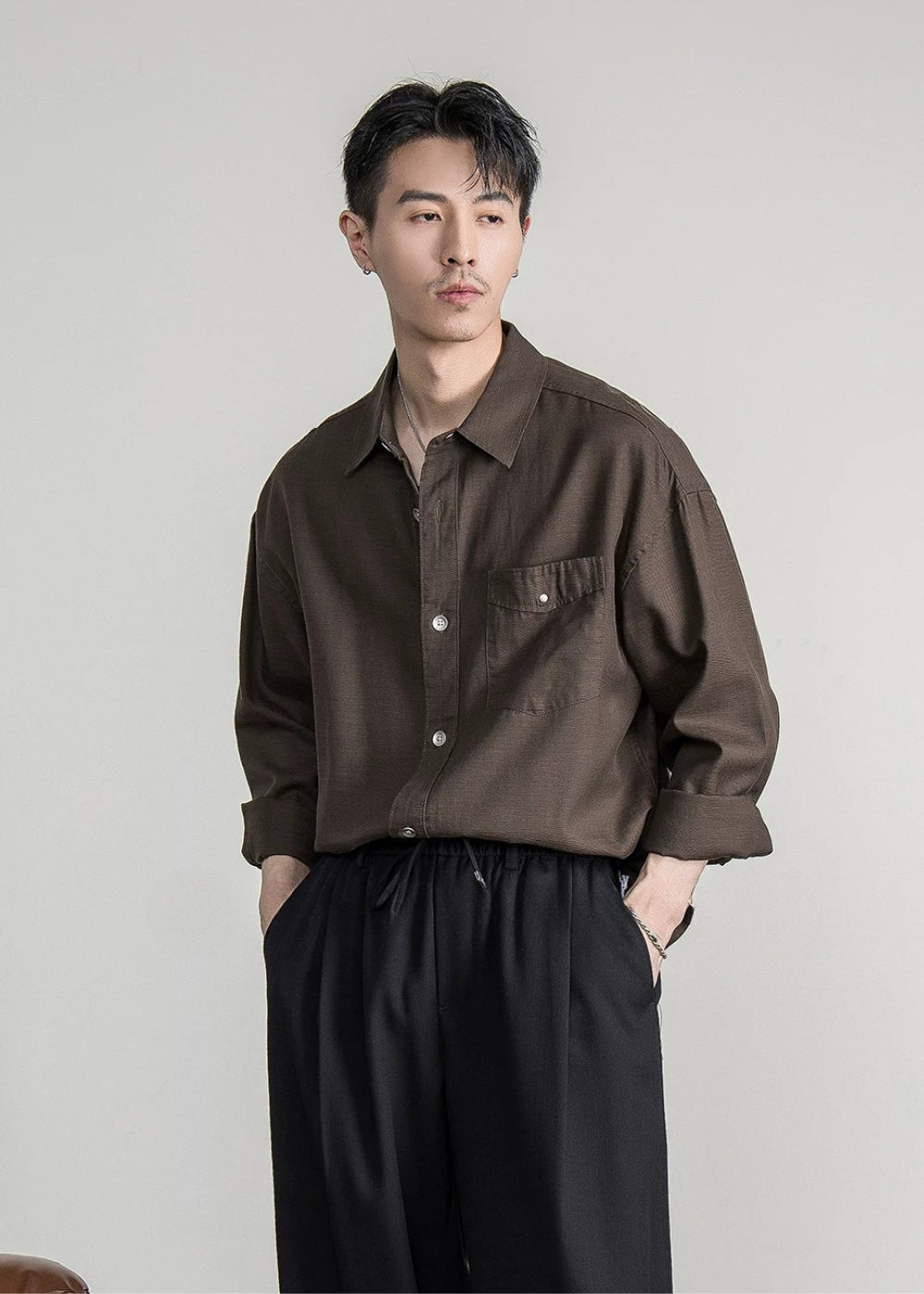Soft Drape Lyocell Shirt #FS054
