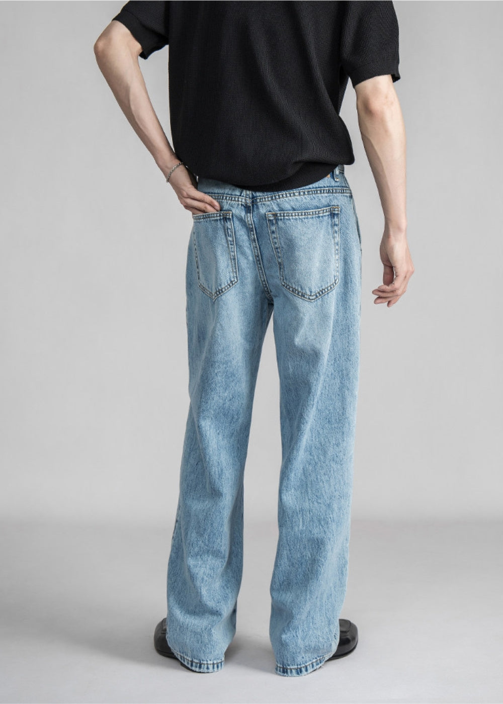 Ice Wash Lyocell Jeans  #SF001