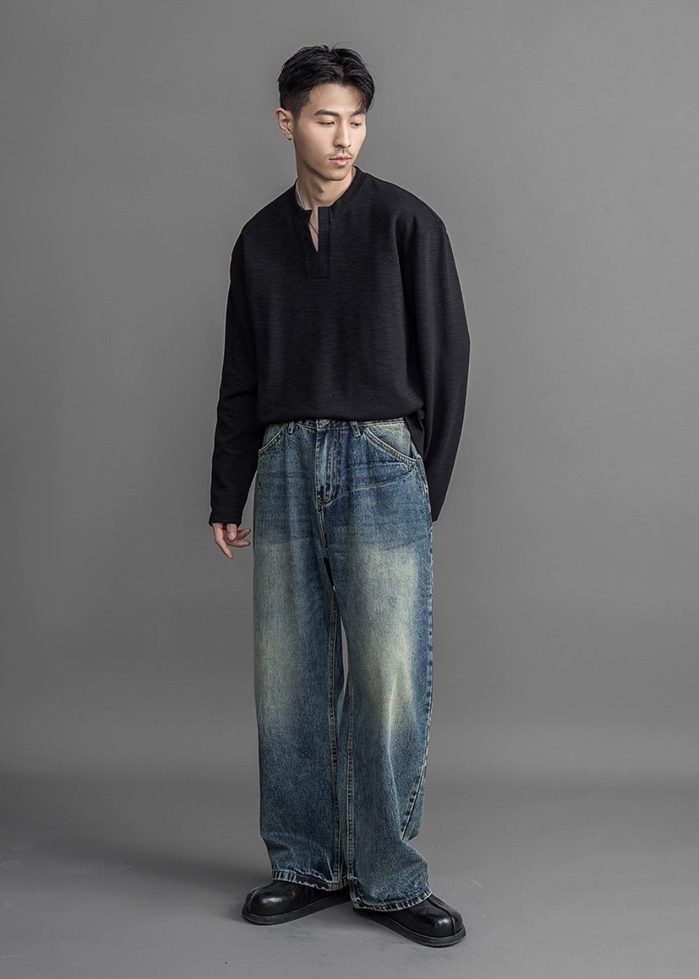 Structure Calm Fade Denim  #FS021