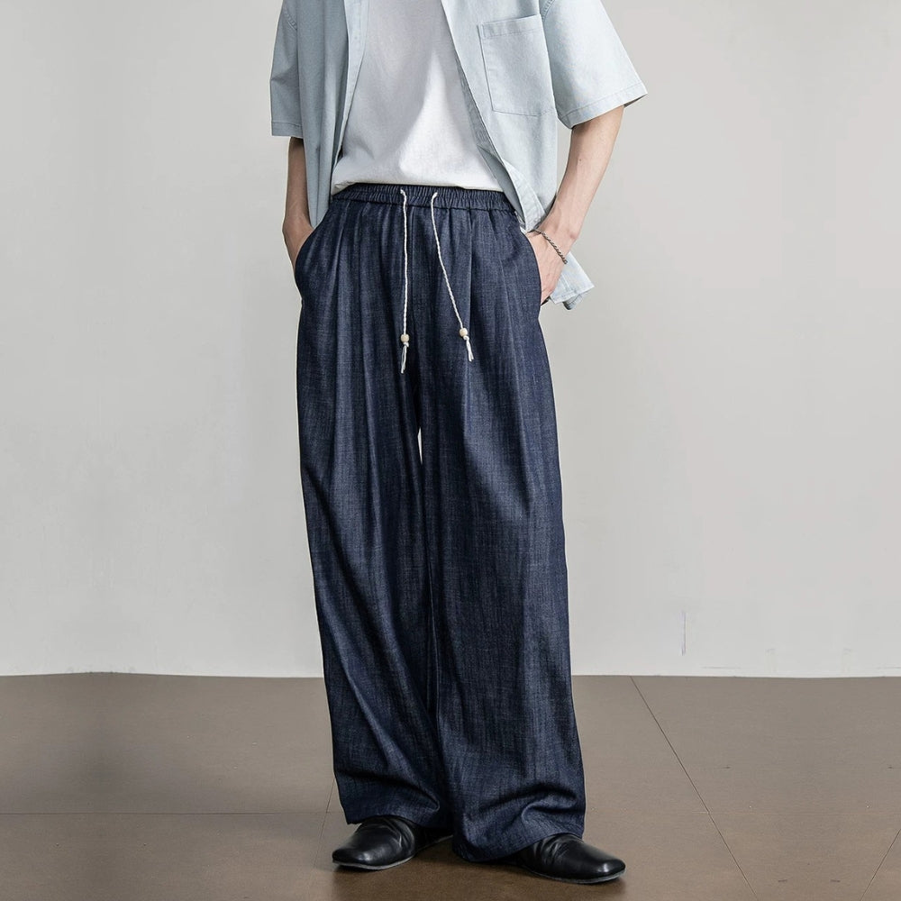 Sheen Relax Wide Pants  #FS061