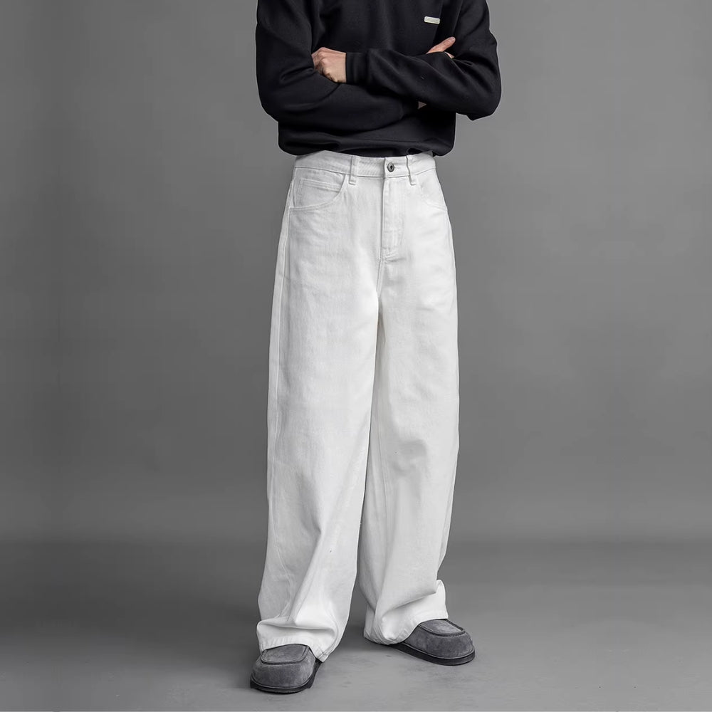 Wide Drape Denim  #FS027