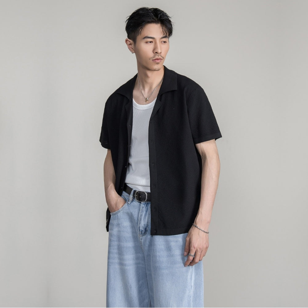 Smooth Cuban Drop Shirt  #FS071
