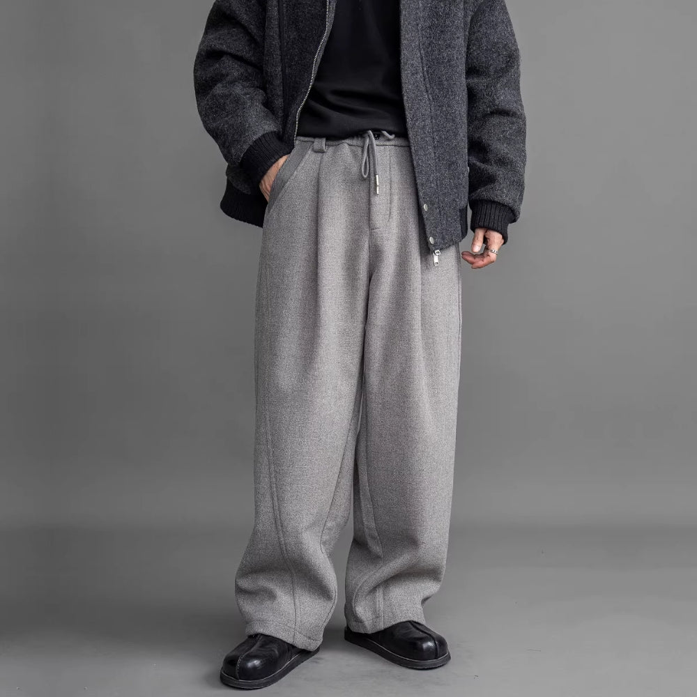 Soft Grain Easy Trousers  #FS022