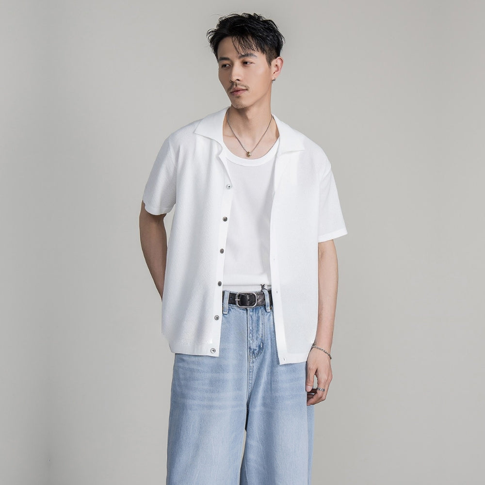 Smooth Cuban Drop Shirt  #FS071