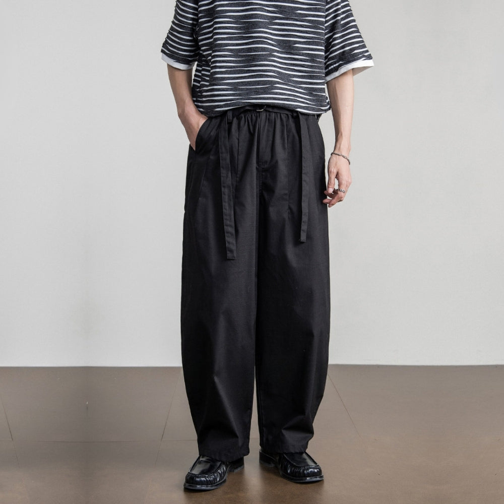 Cotton Balloon Wide Pants  #FS102