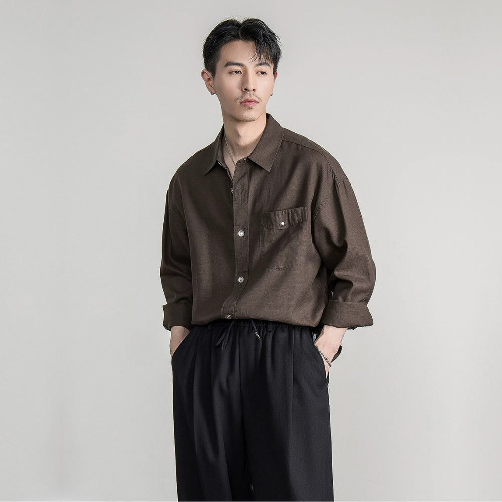 Soft Drape Lyocell Shirt  #FS054