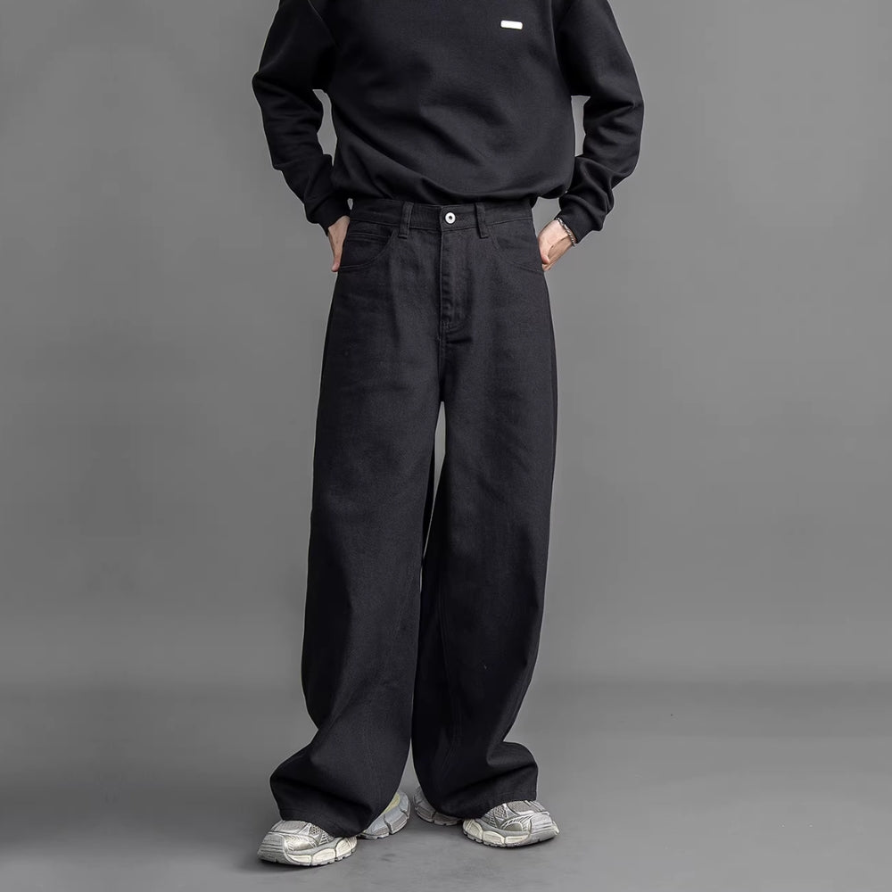 Wide Drape Denim  #FS027