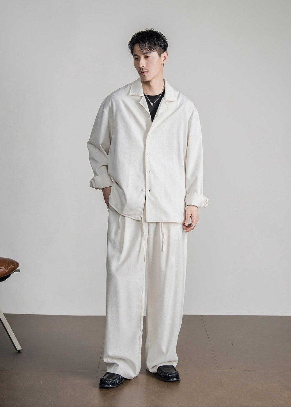 Cotton Linen Cuban Set  #FS072