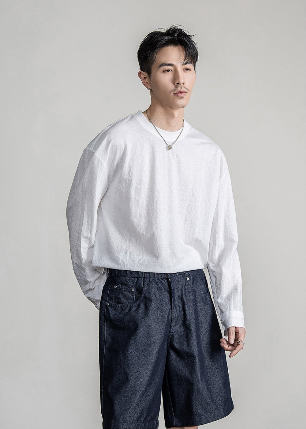 Breeze Cotton Loose Top  #FS068