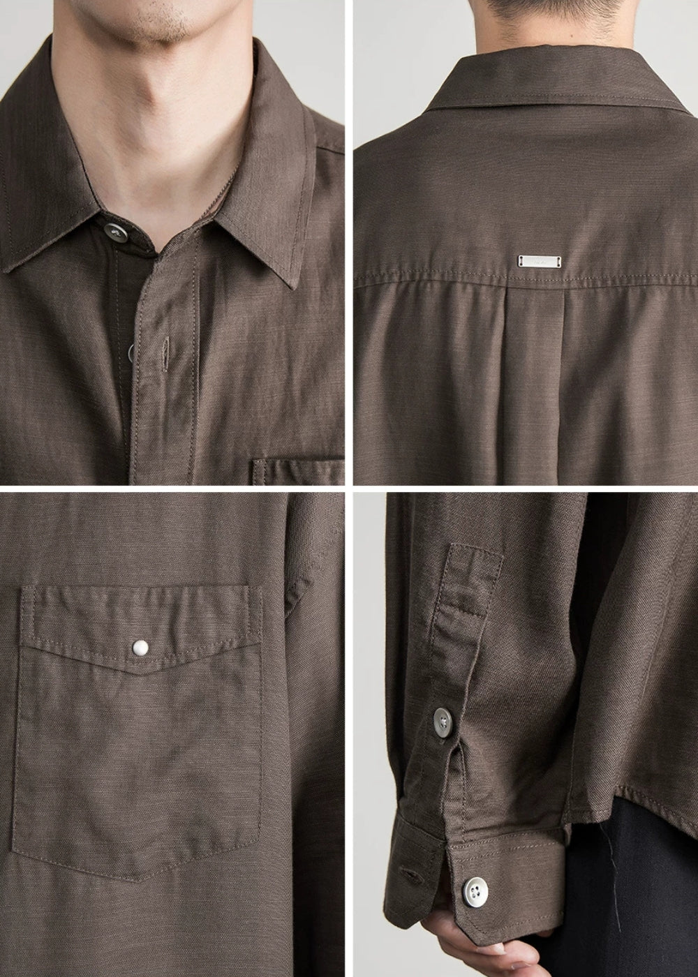 Soft Drape Lyocell Shirt  #FS054