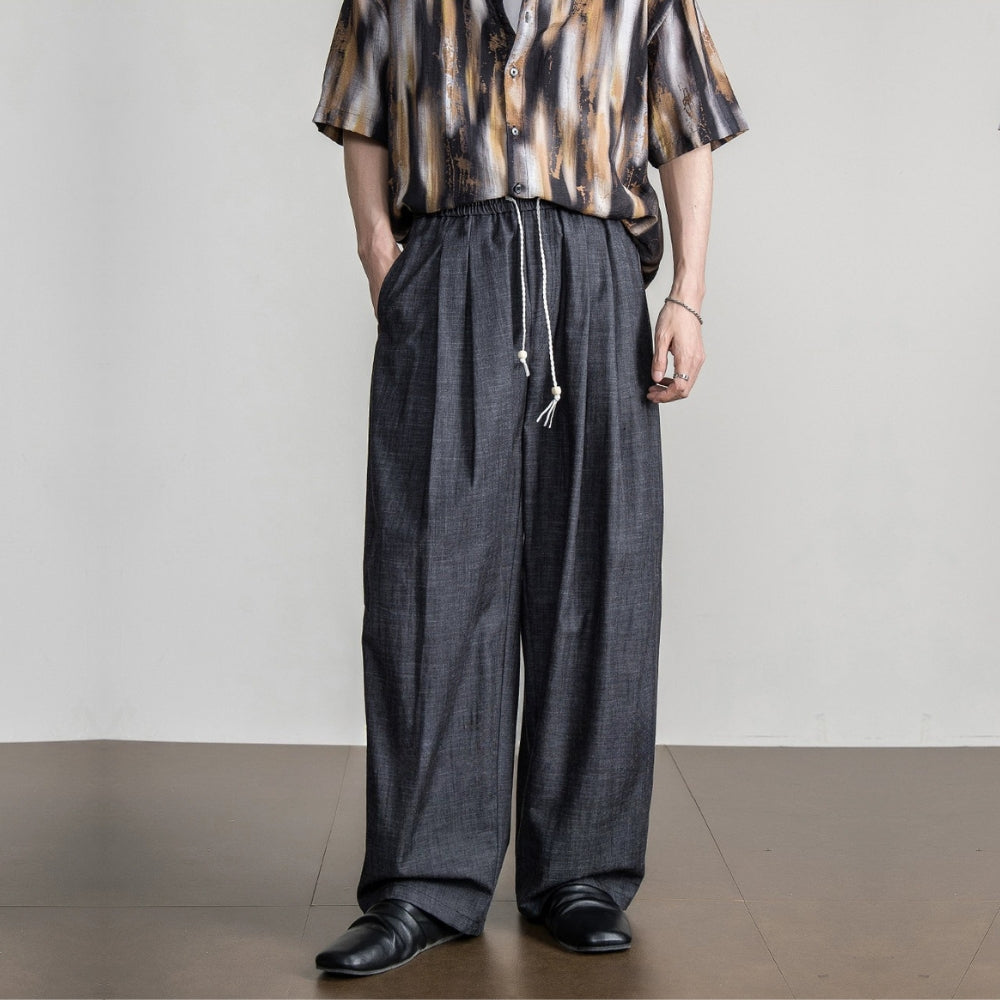 Sheen Relax Wide Pants  #FS061