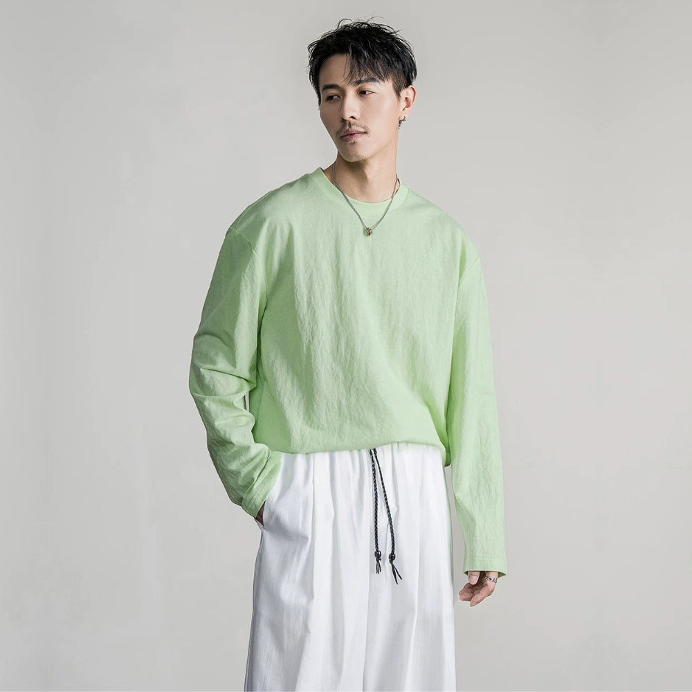 Breeze Cotton Loose Top  #FS068
