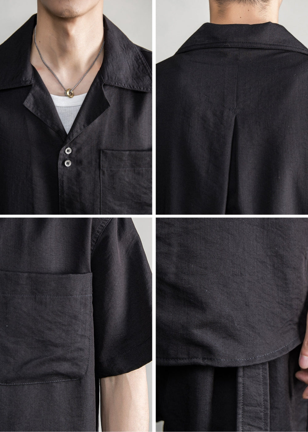 Viscose Cuban Short Set  #FS073