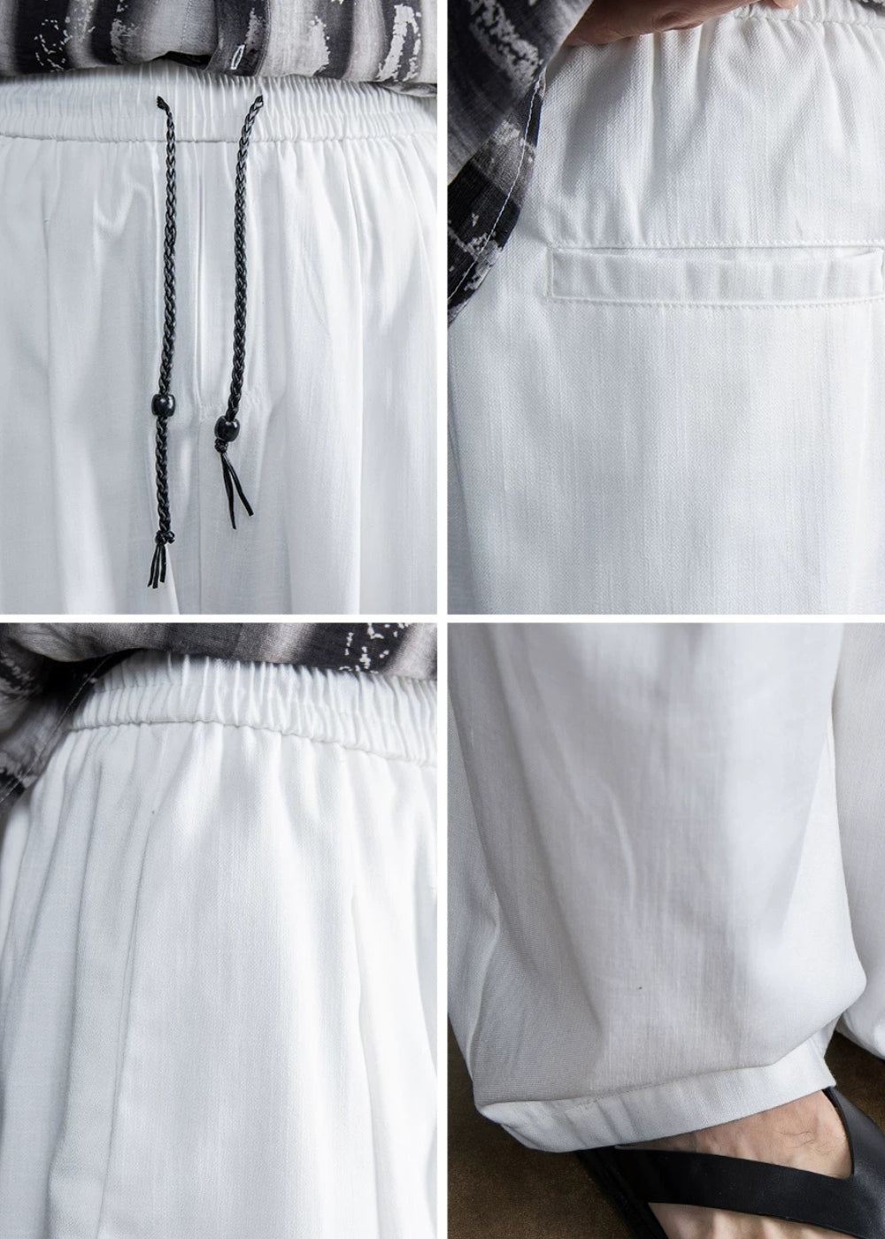 Sheen Relax Wide Pants  #FS061