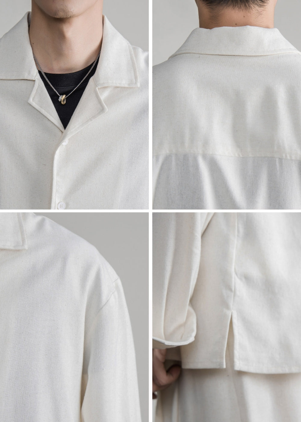 Cotton Linen Cuban Set  #FS072
