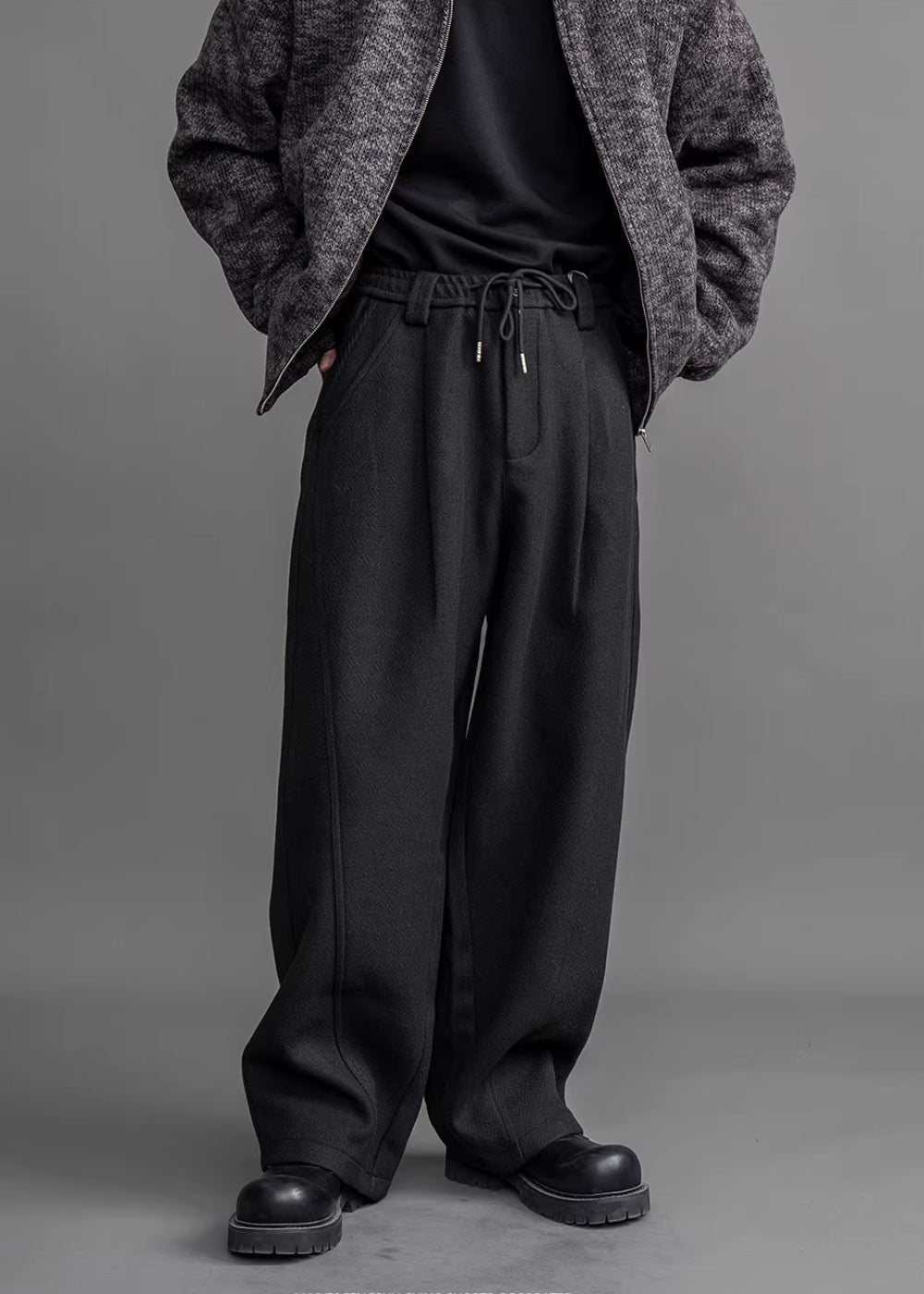 Soft Grain Easy Trousers  #FS022