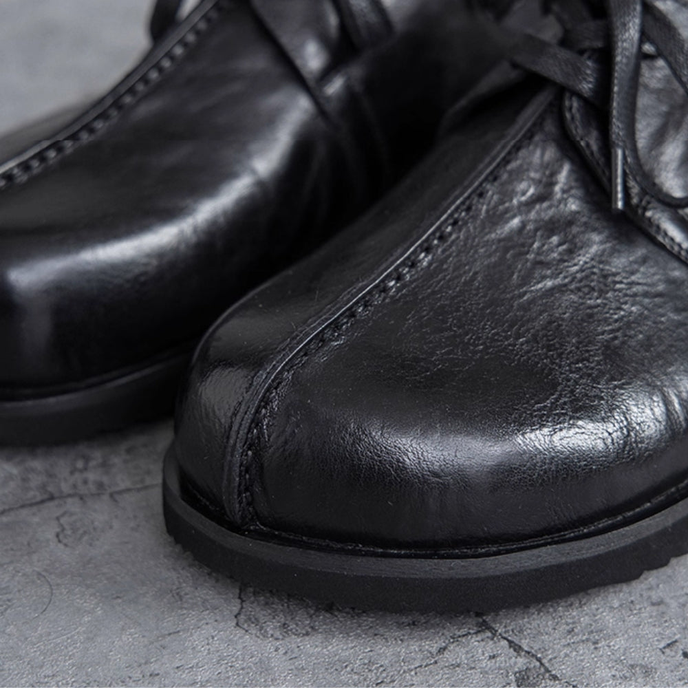 Classic Tie Leather Mule  #FS015