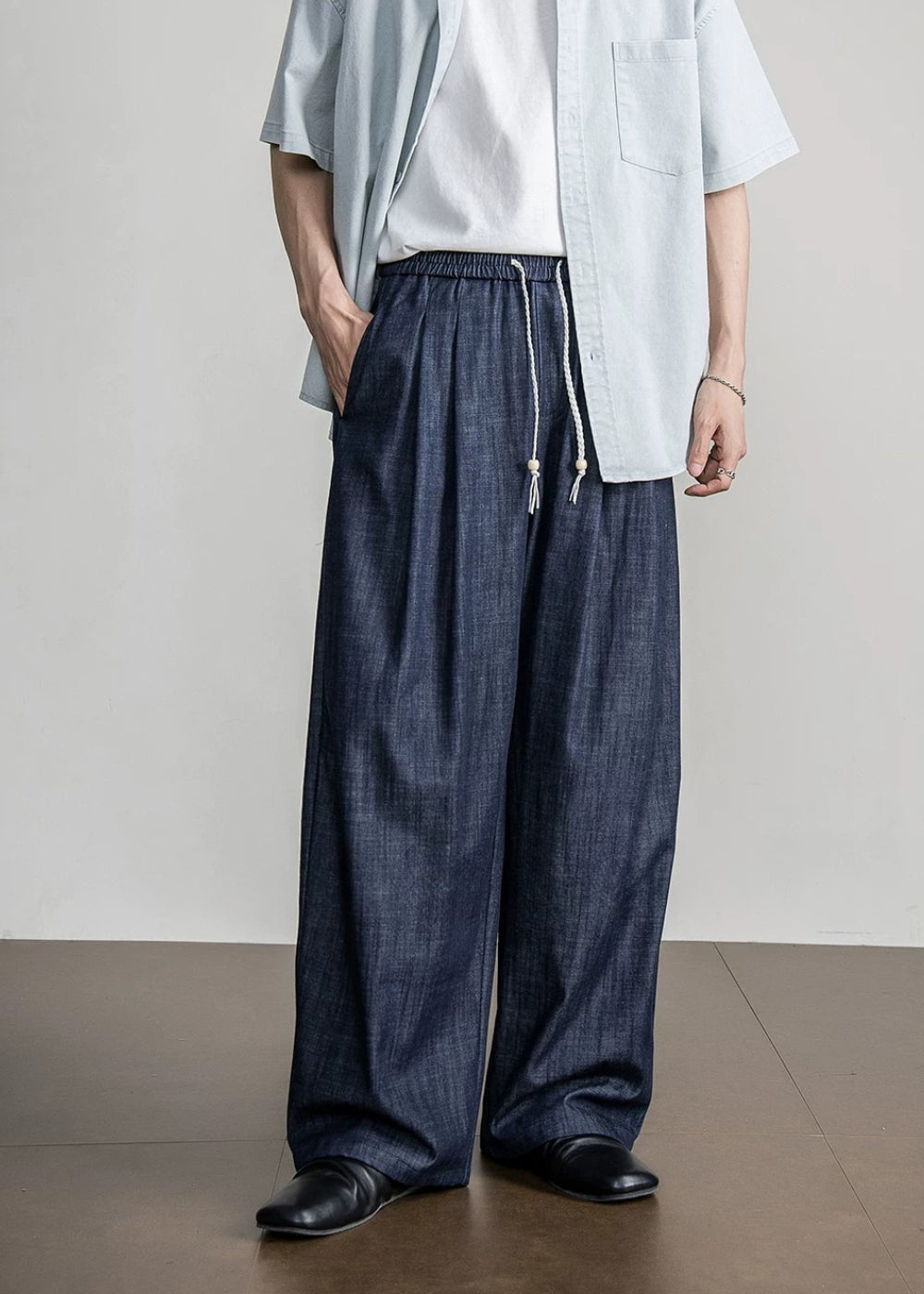 Sheen Relax Wide Pants  #FS061