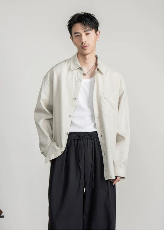 Soft Drape Lyocell Shirt  #FS054