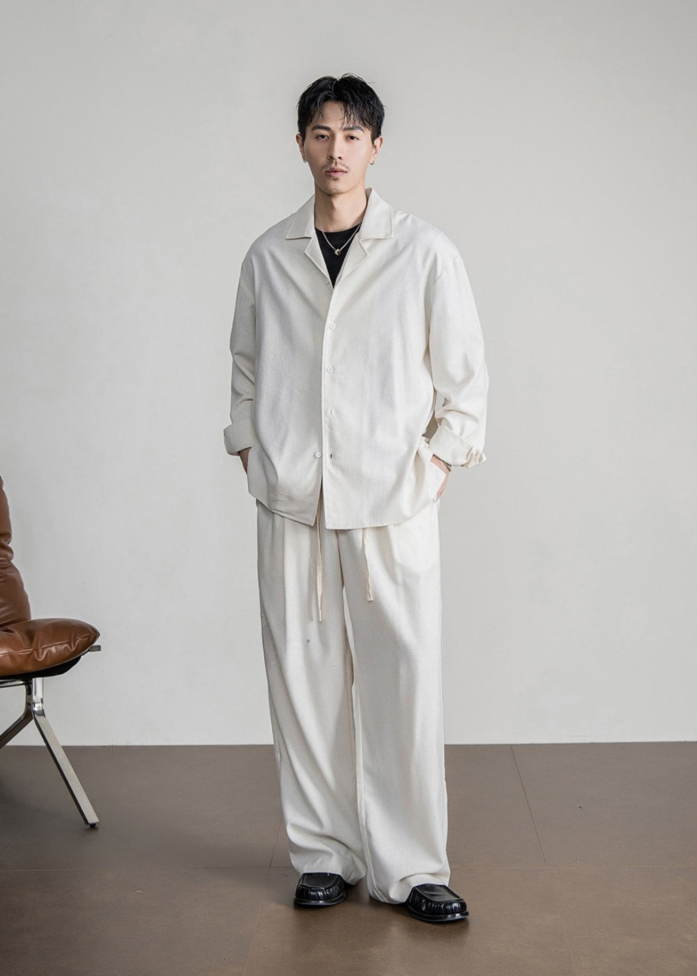 Cotton Linen Cuban Set  #FS072