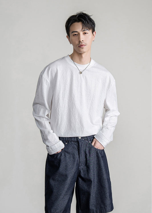 Breeze Cotton Loose Top  #FS068