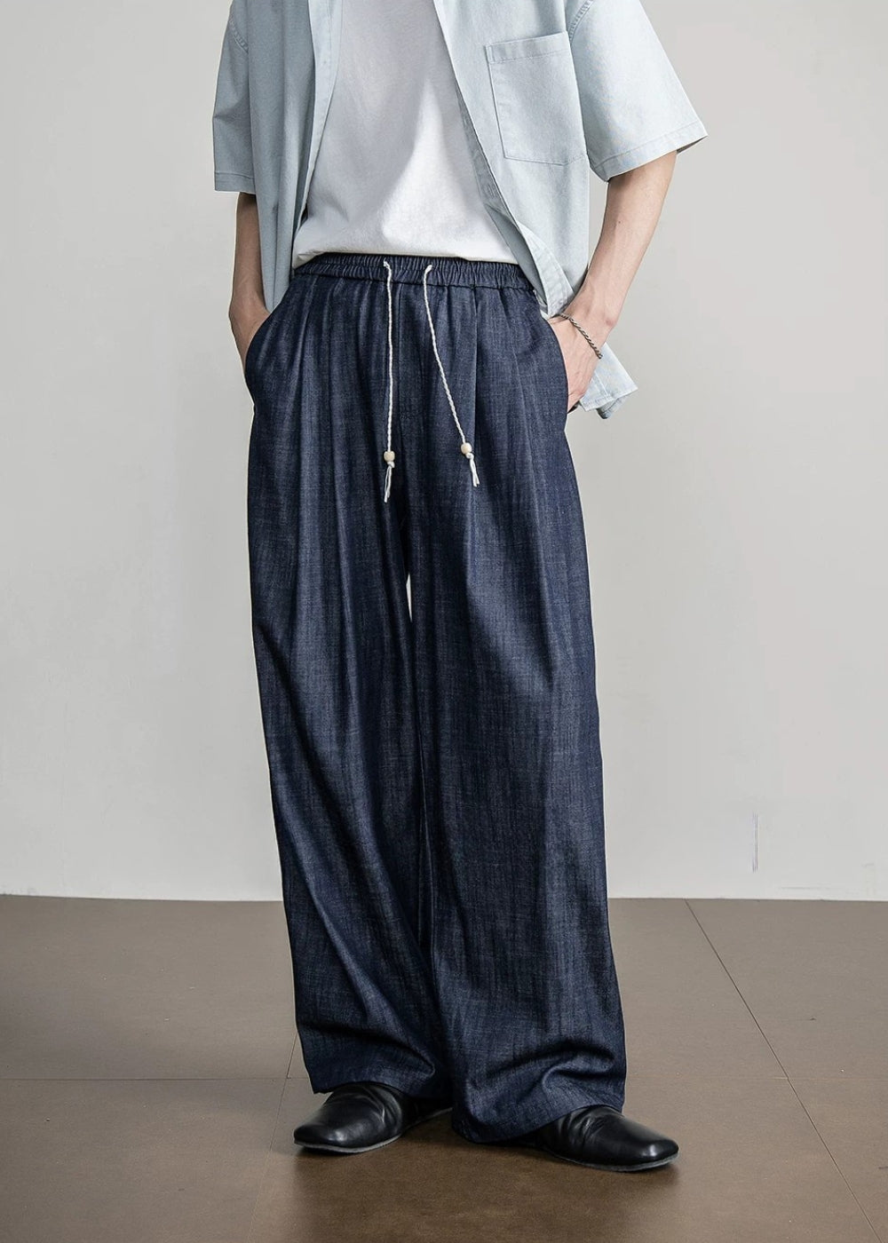 Sheen Relax Wide Pants  #FS061