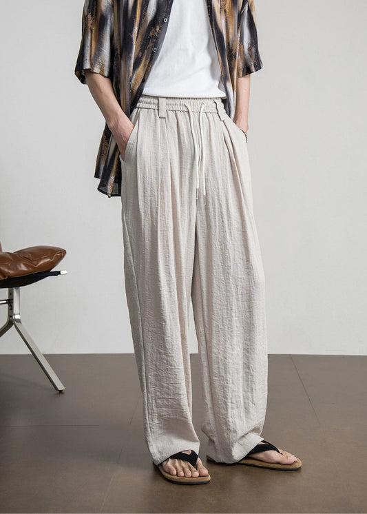 Breezy Crinkle Wide Pants  #FS106