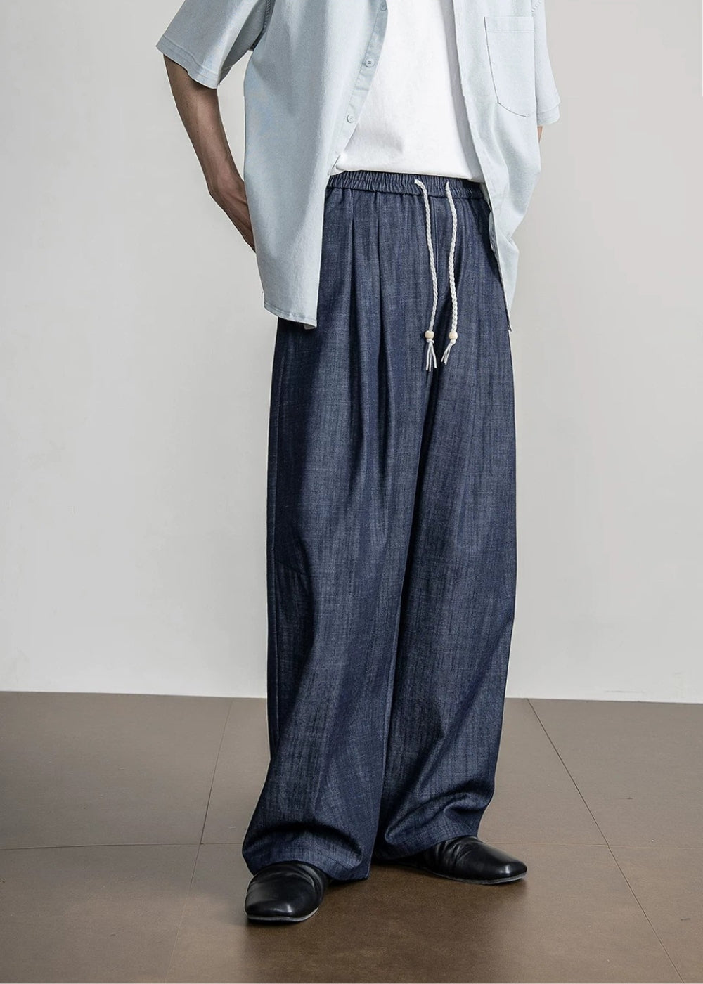 Sheen Relax Wide Pants  #FS061