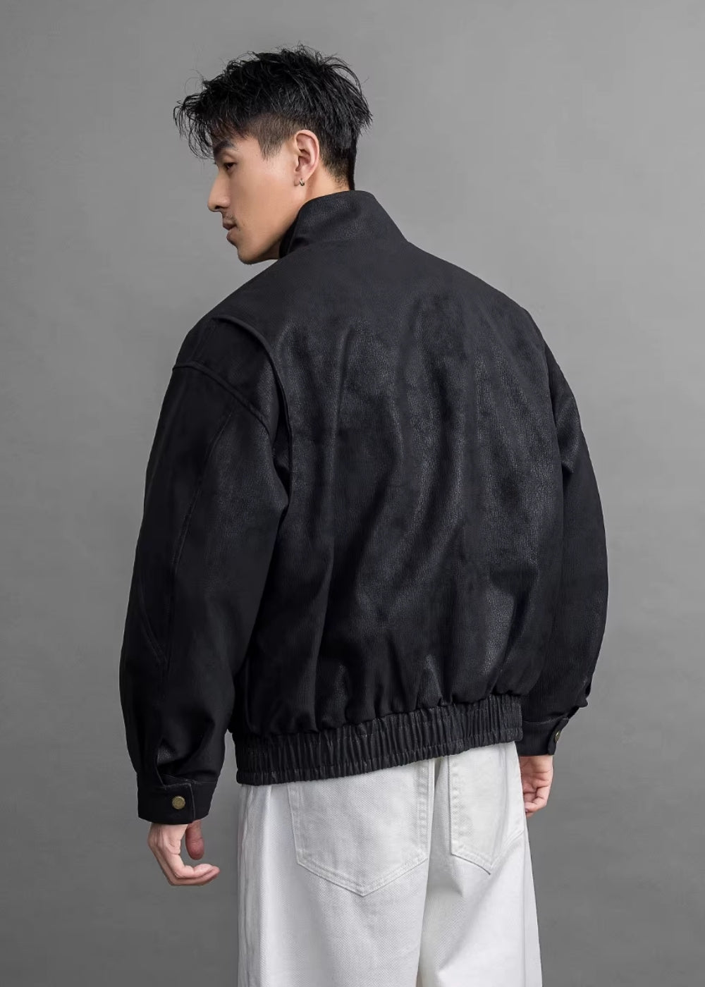 Ash Fade Zip Blouson  #FS023