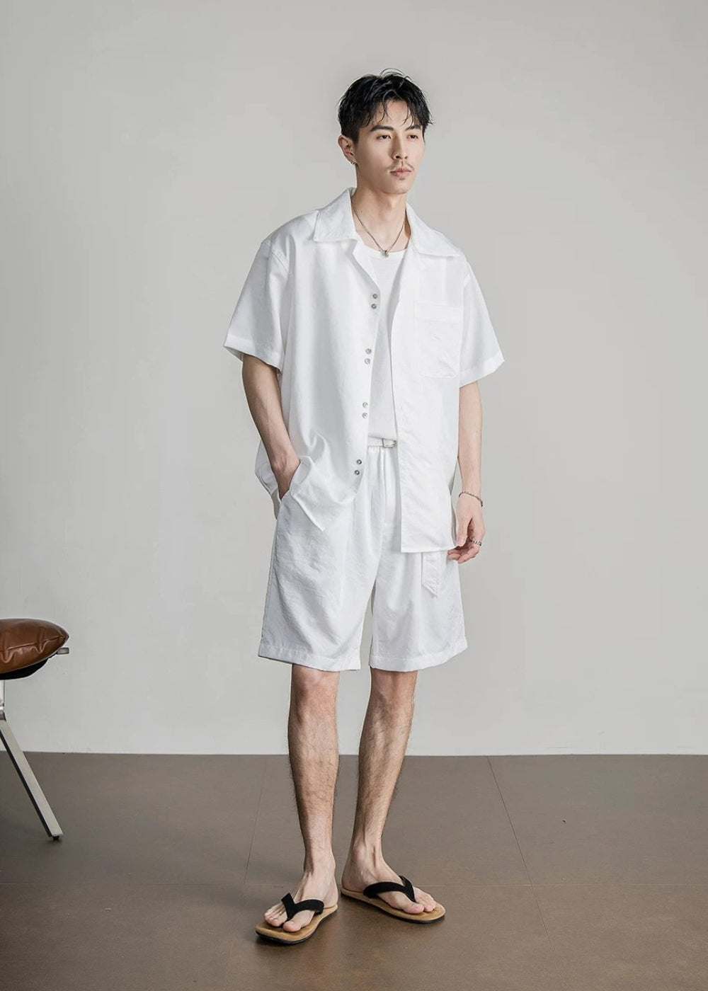 Viscose Cuban Short Set  #FS073