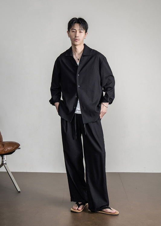 Cotton Linen Cuban Set  #FS072