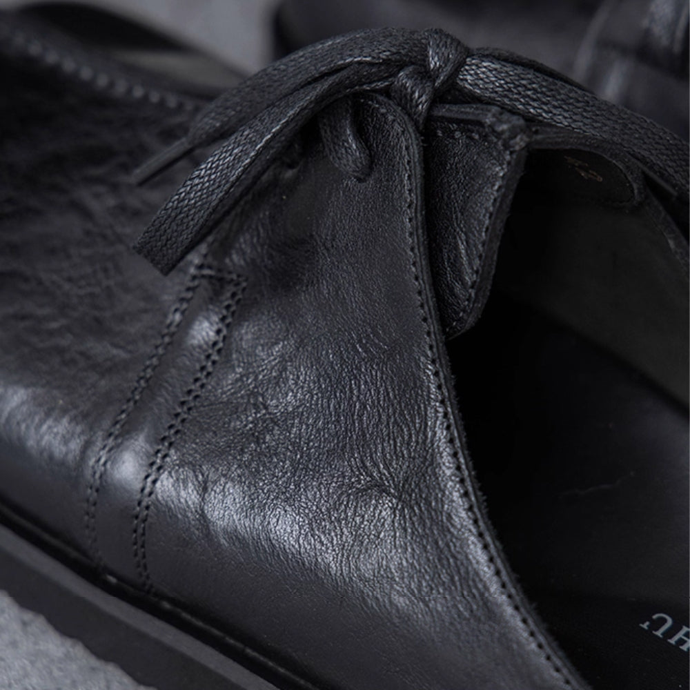 Classic Tie Leather Mule  #FS015