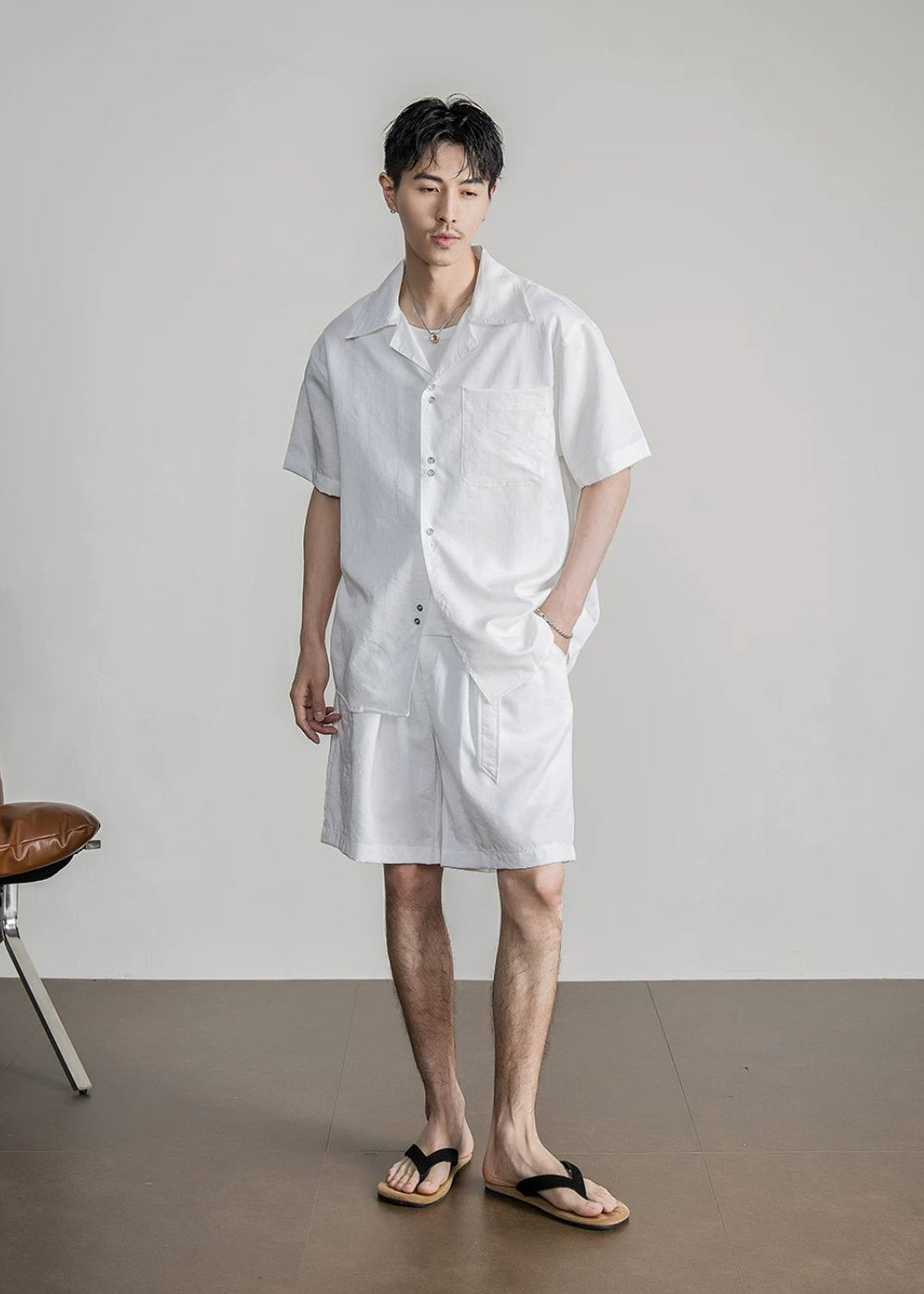 Viscose Cuban Short Set  #FS073
